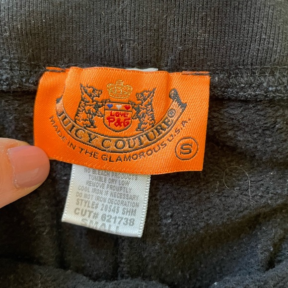 Y2K Juicy Couture navy blue sweat pants - Picture 3 of 7